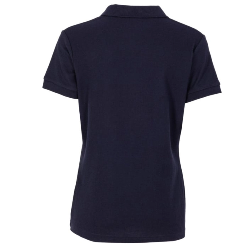 POLERA PIQUE AZUL MARINO  MANGA CORTA MUJER - THE WORLD - 4