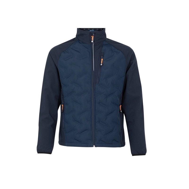 CHAQUETA SOFTSHELL HOMBRE MANGA LARGA – REPELENTE AL AGUA - 1