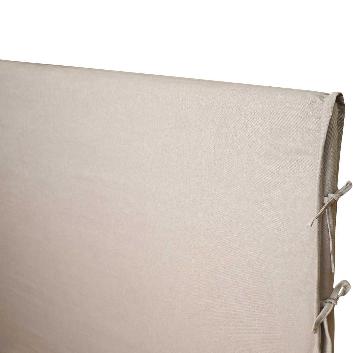 RESPALDO DE CAMA - 1.5 PLAZAS - CON FUNDA LAVABLE - MODELO TIRAS - CALAFATE ARENA - 2