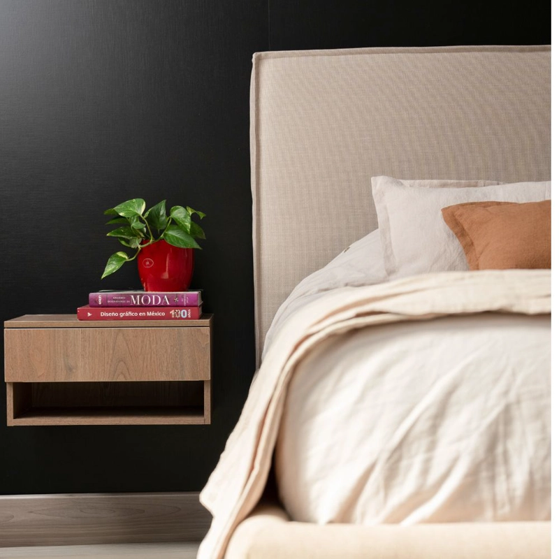 RESPALDO DE CAMA - 1  PLAZA - CON FUNDA LAVABLE - MODELO FUELLE - TUCUMAN ARENA - 1