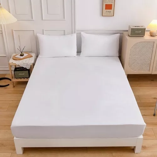 Protector Colchón 1.5 Plaza Impermeable Silencioso Extra Suave - 4