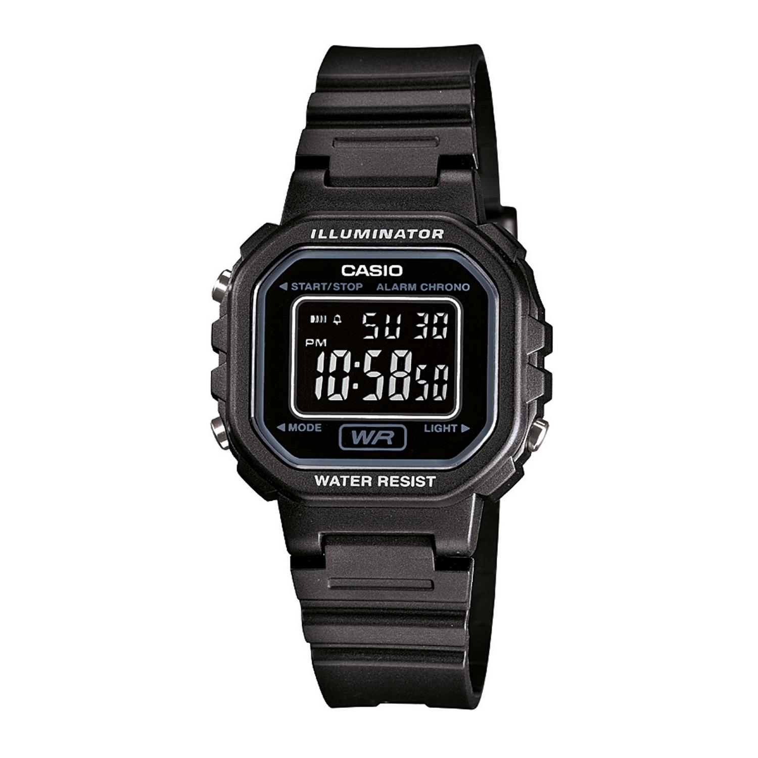 RELOJ CASIO MUJER LA-20WH-1BDF - 1