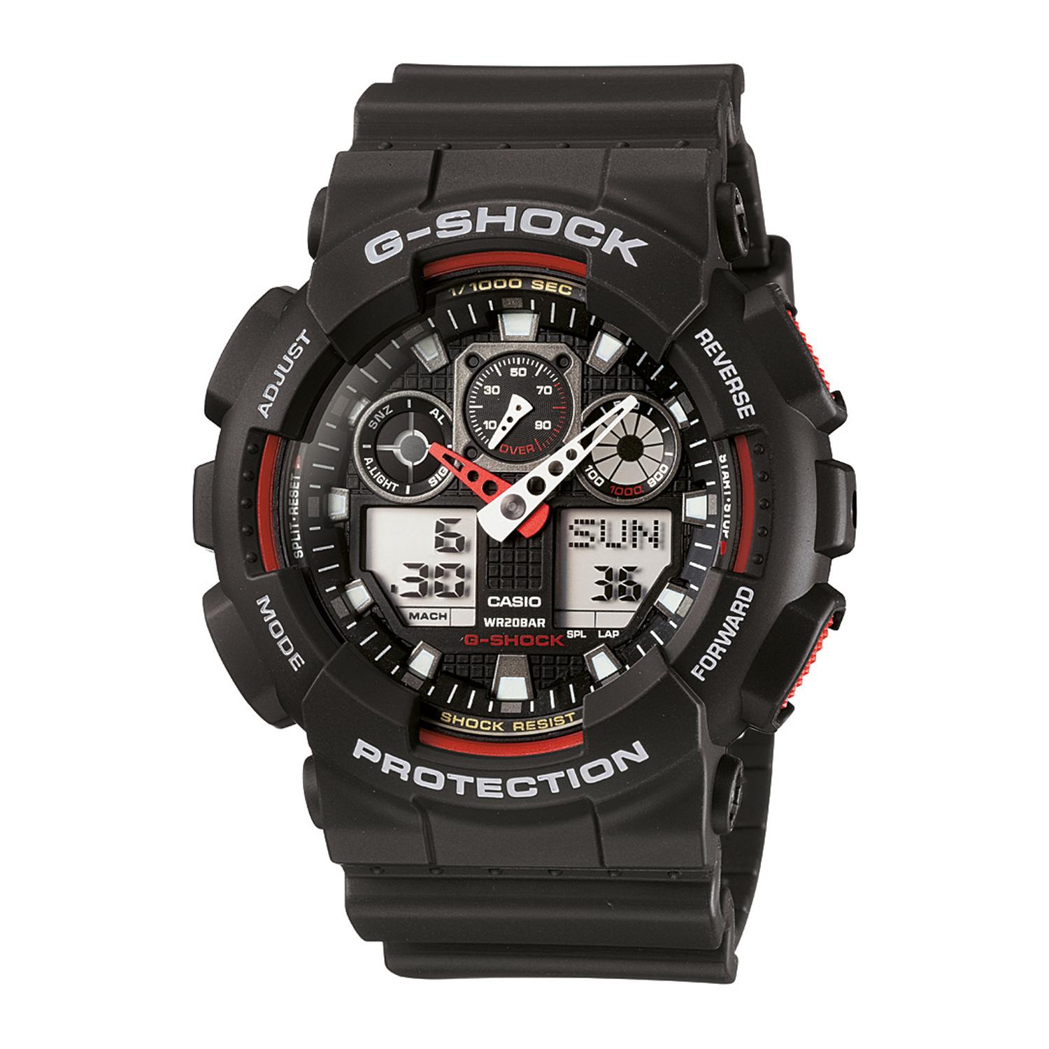 RELOJ G-SHOCK HOMBRE GA-100-1A4DR - 1