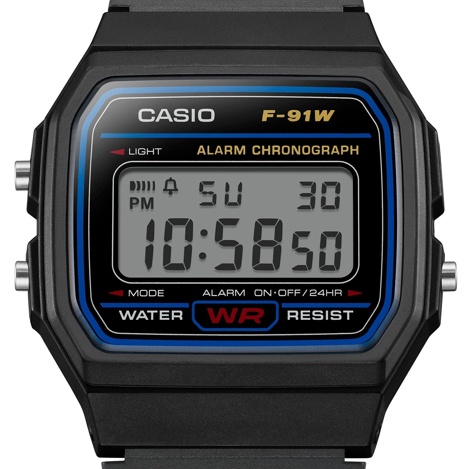 RELOJ CASIO HOMBRE F-91W-1DG - 5