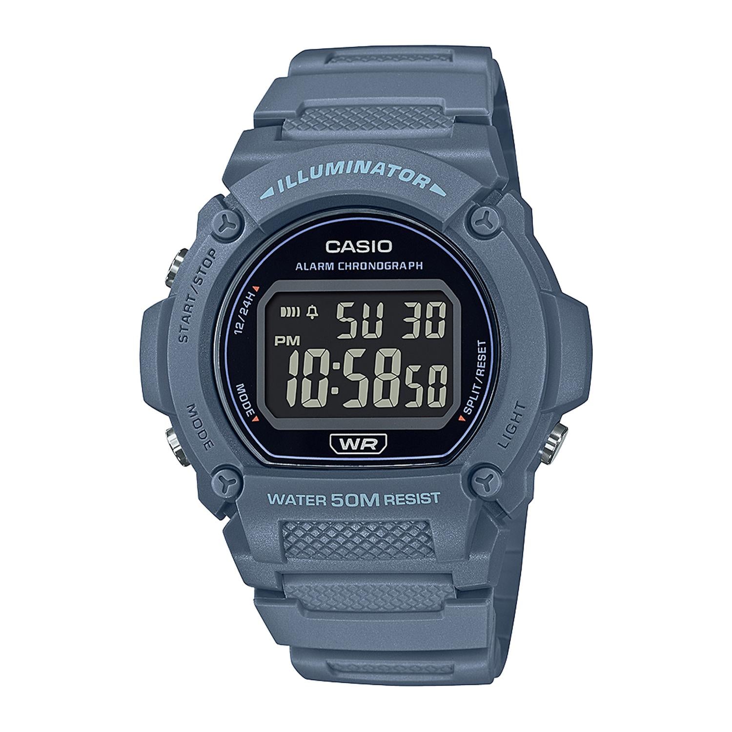 RELOJ CASIO HOMBRE W-219HC-2BVDF - 1