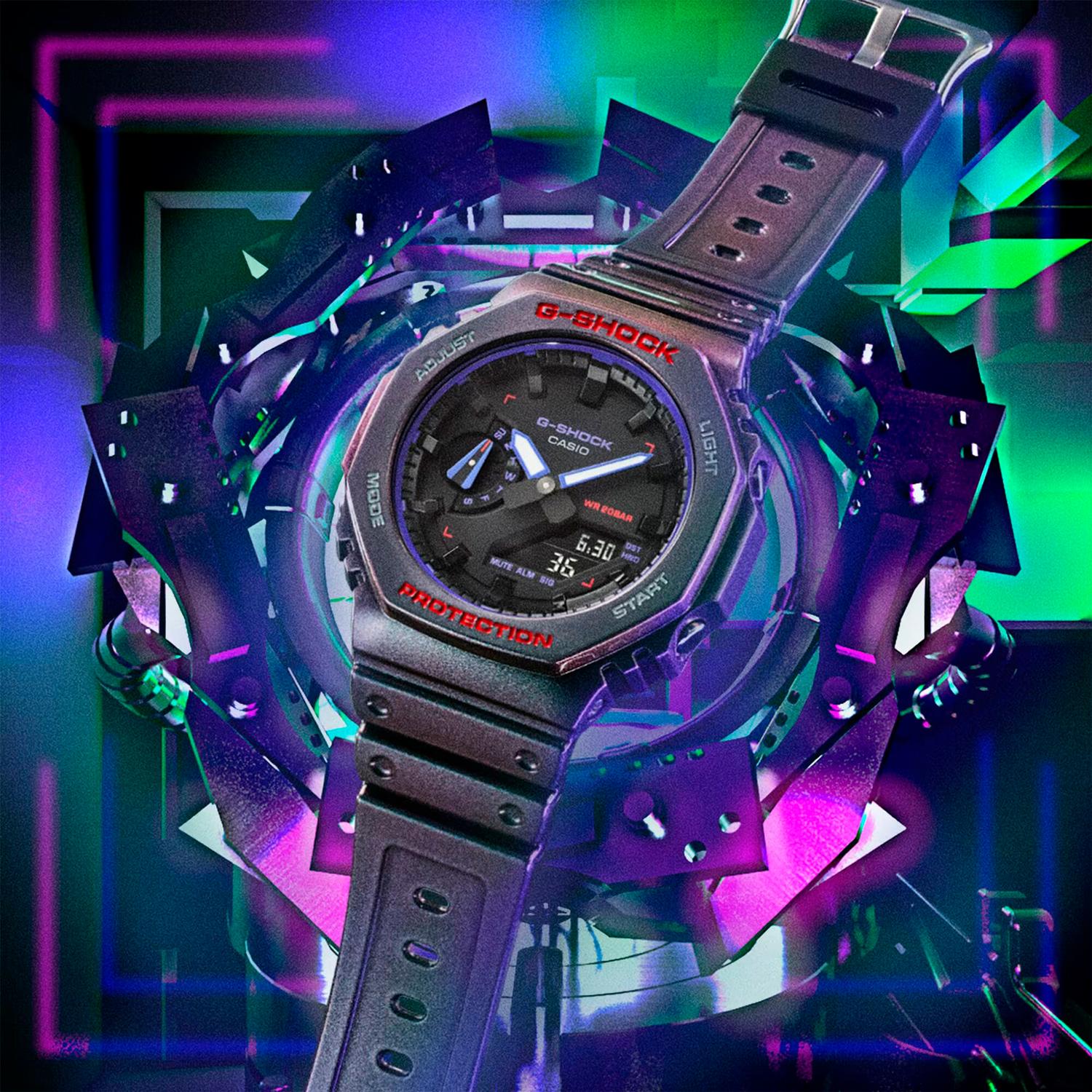 RELOJ G-SHOCK HOMBRE GA-2100AH-6ADR - 4