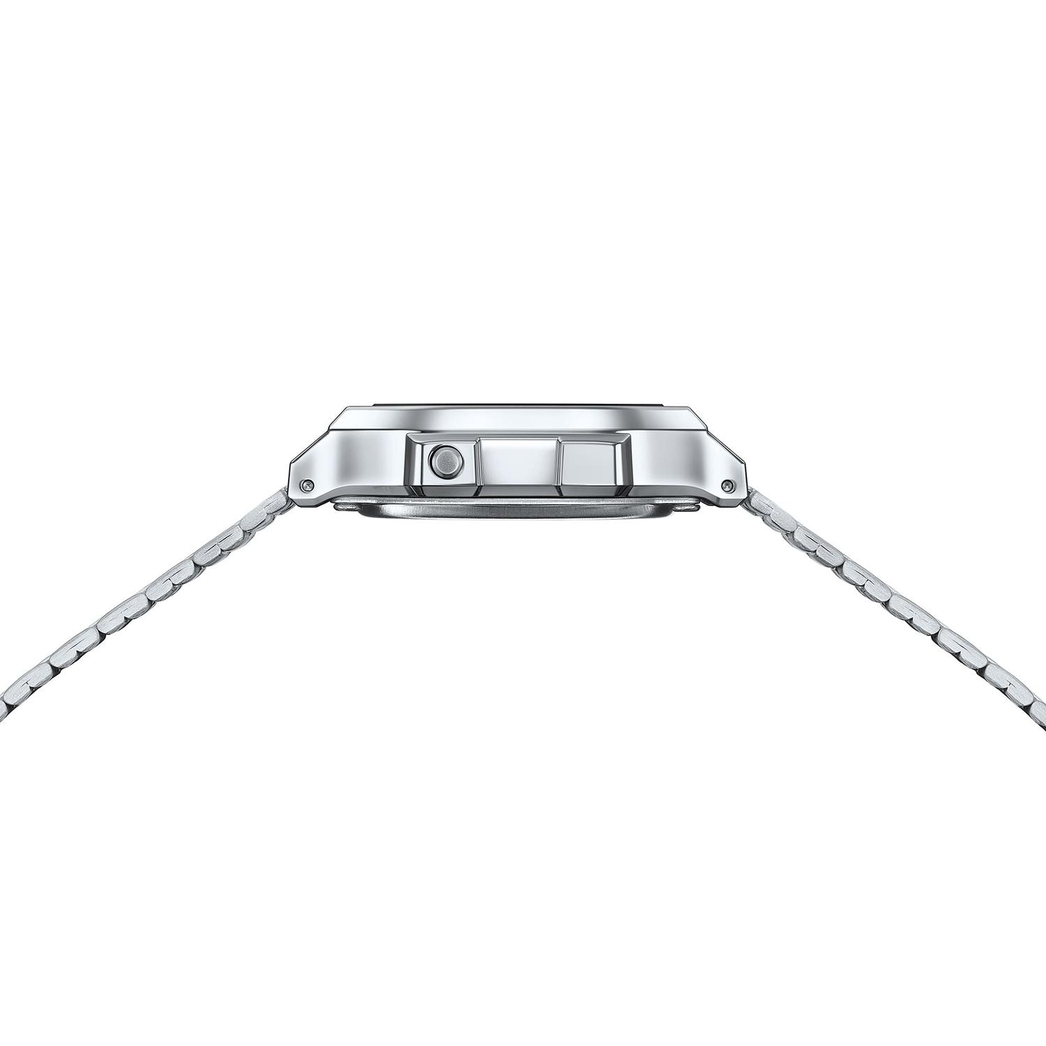 RELOJ CASIO UNISEX A168WA-1WDF RESINA/CROMADO - 8