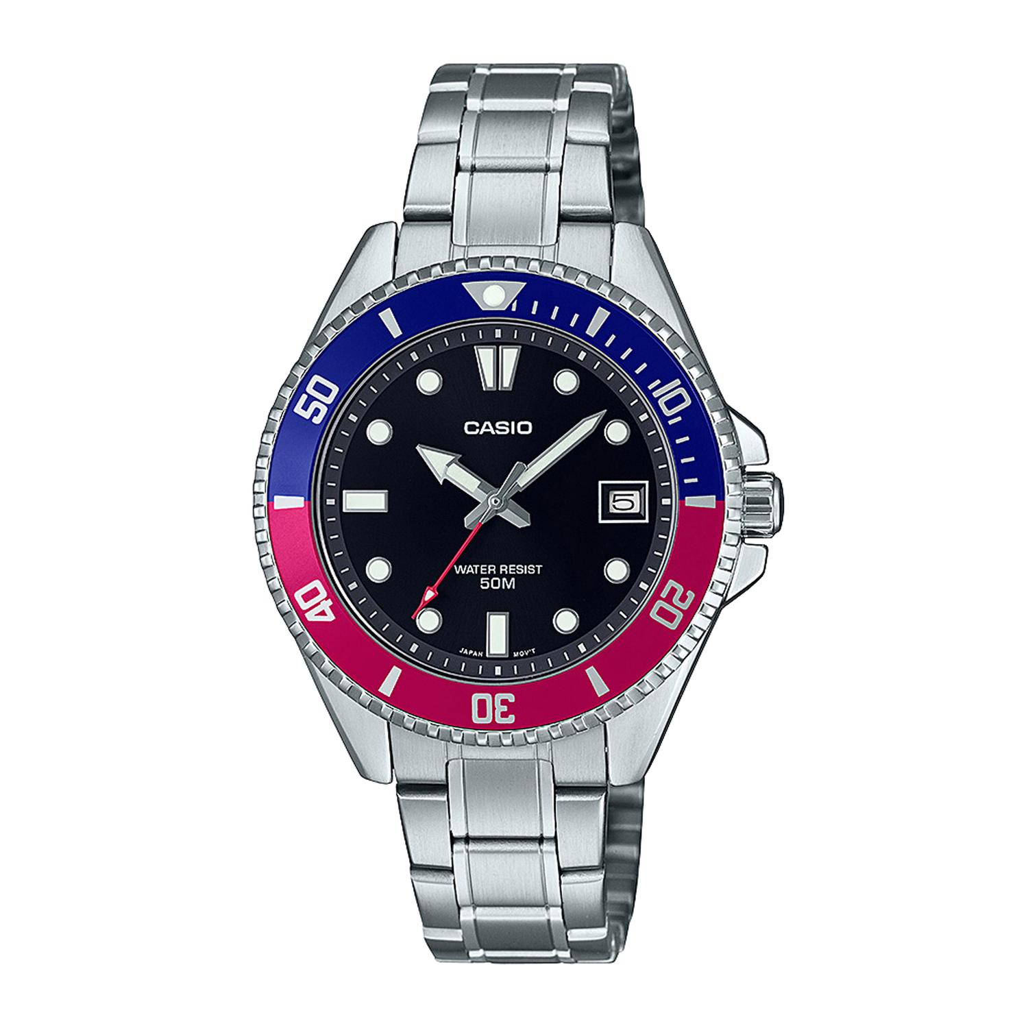 RELOJ CASIO HOMBRE MDV-10D-1A3VDF - 1