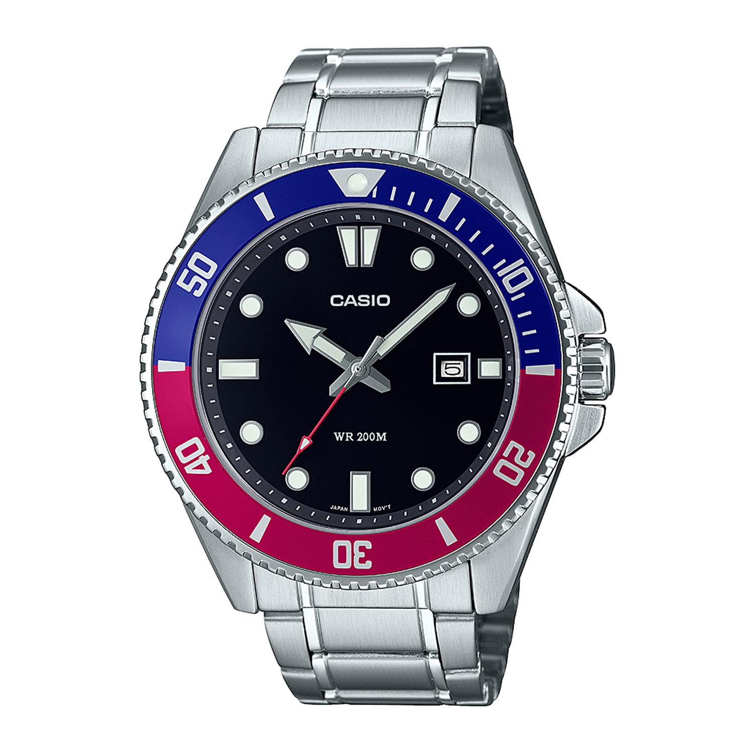 RELOJ CASIO HOMBRE MDV-107D-1A3VDF - 1