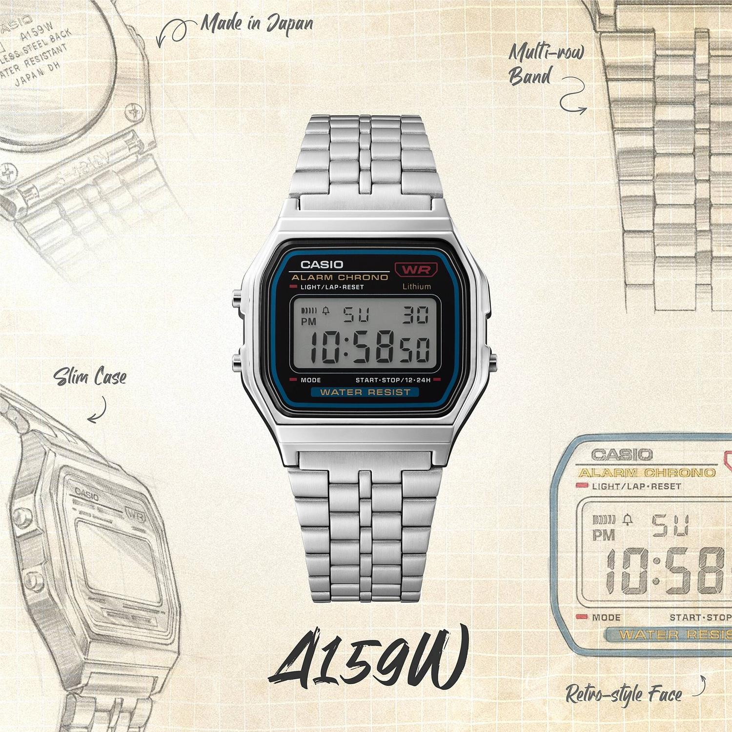 RELOJ CASIO UNISEX A159WA-N1DF - 3