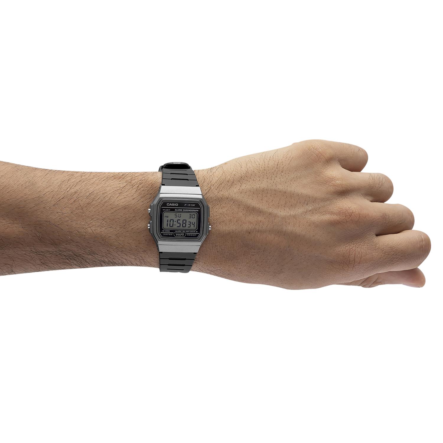 RELOJ CASIO HOMBRE F-91WM-1BDF - 4