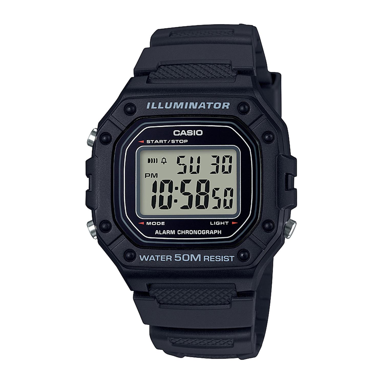 RELOJ CASIO HOMBRE W-218H-1AVDF - 1