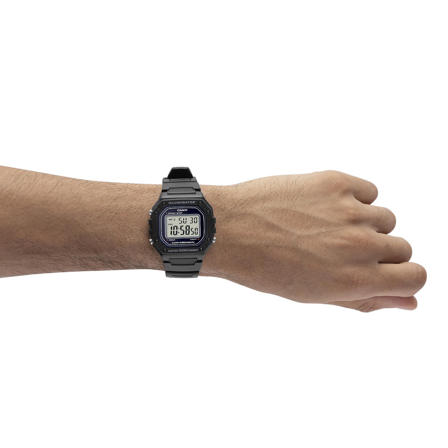 RELOJ CASIO HOMBRE W-218H-1AVDF - 2