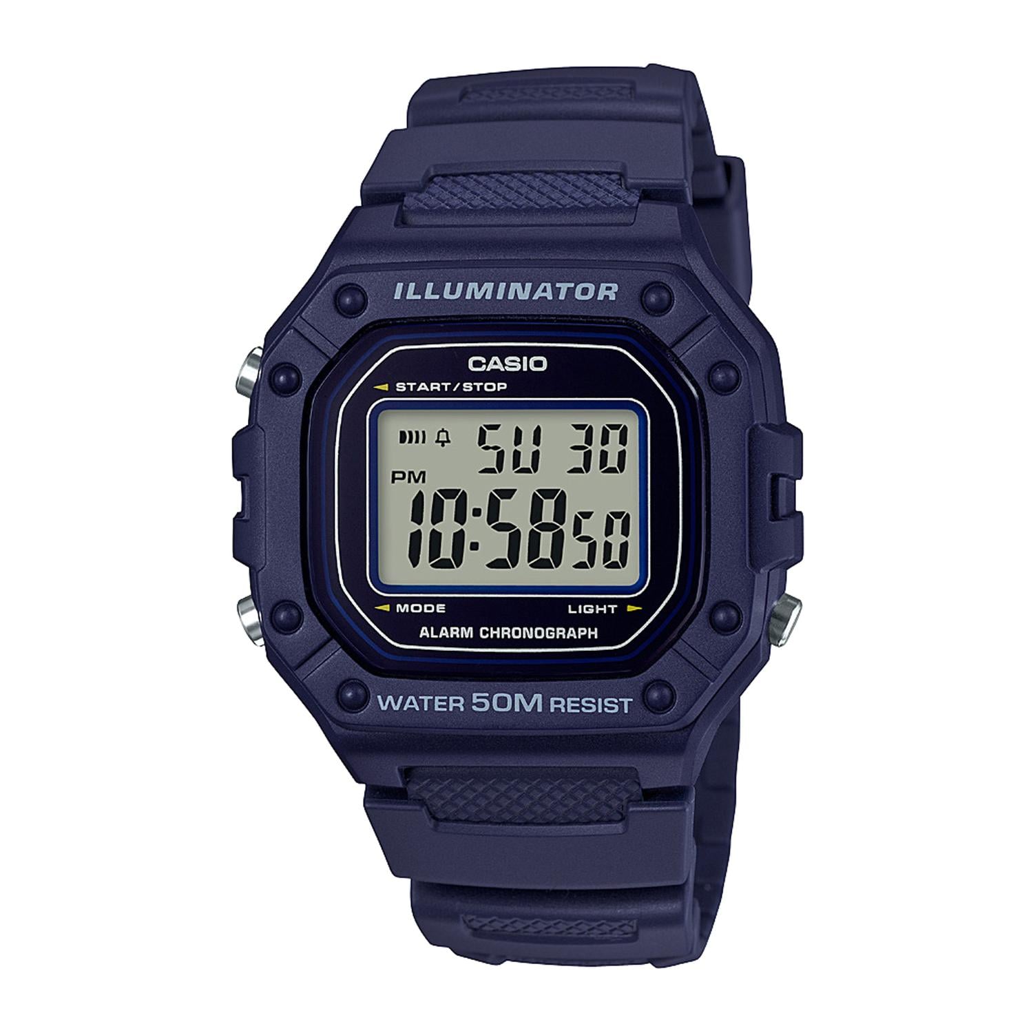 RELOJ CASIO HOMBRE W-218H-2AVDF - 1