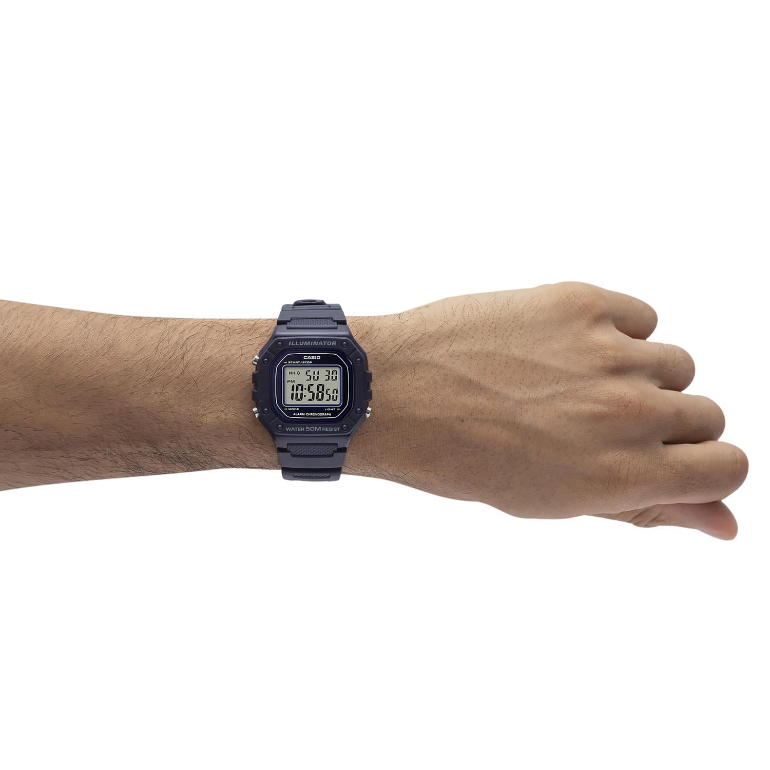 RELOJ CASIO HOMBRE W-218H-2AVDF - 4