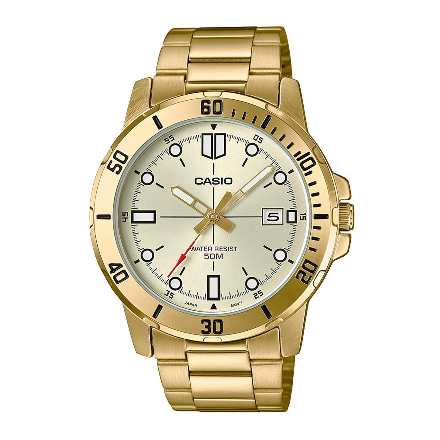 RELOJ CASIO HOMBRE MTP-VD01G-9EVUDF - 1