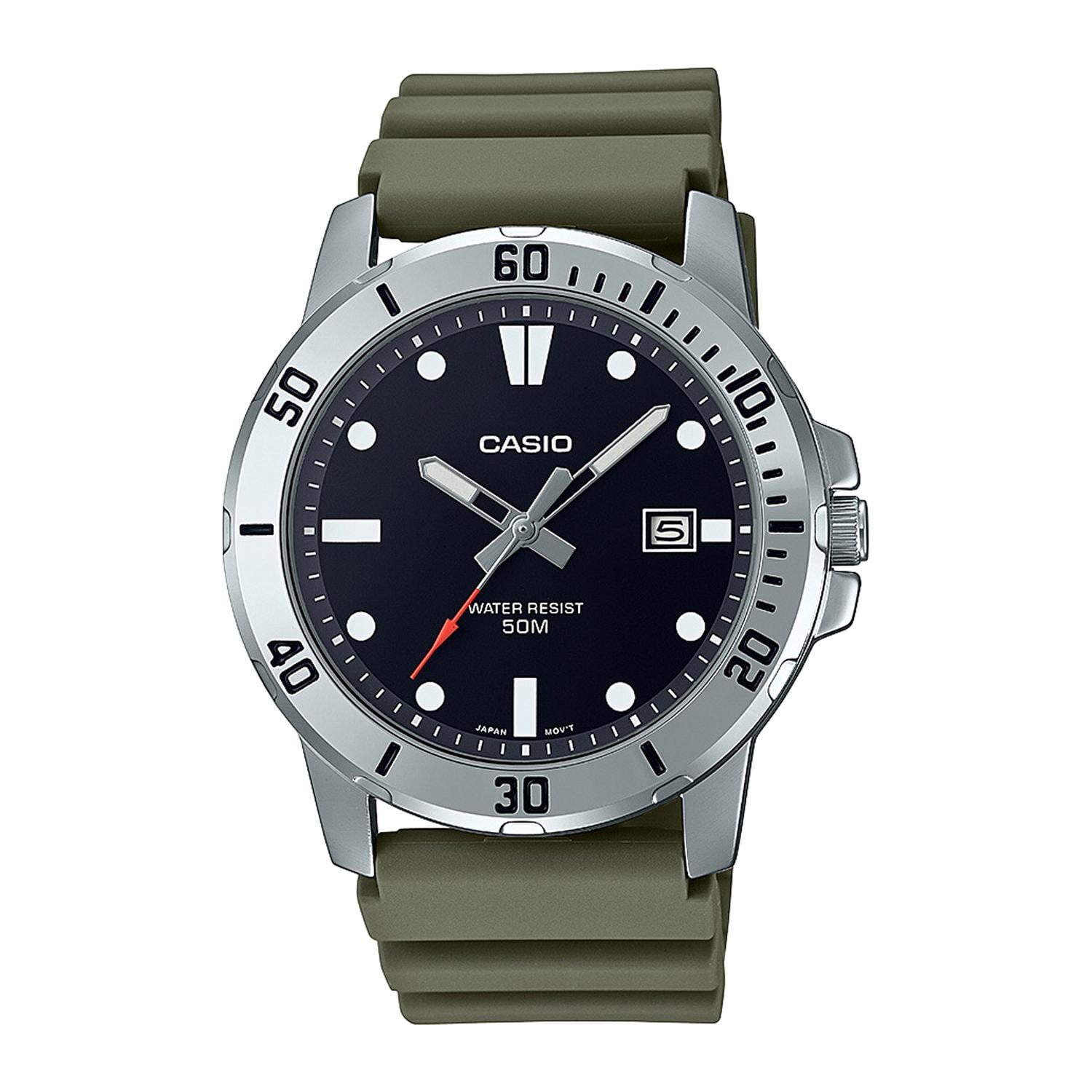 RELOJ CASIO HOMBRE MTP-VD01-3EVUDF - 1