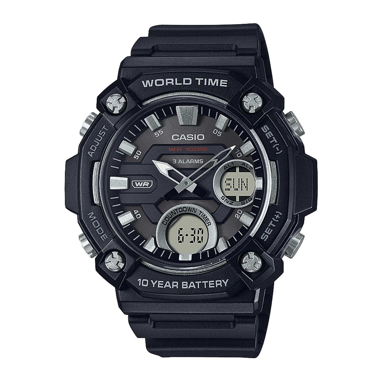 RELOJ CASIO HOMBRE AEQ-120W-1AVDF - 1