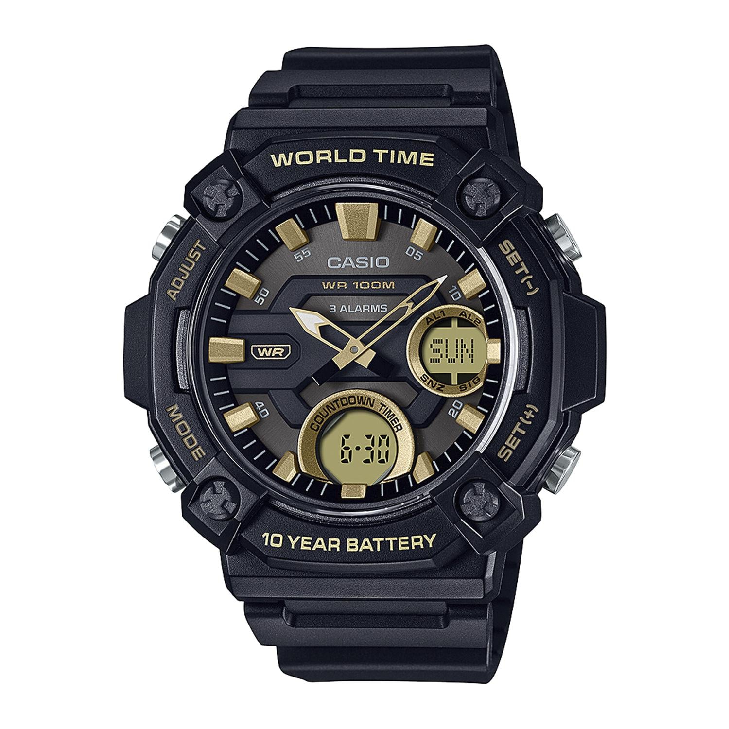RELOJ CASIO HOMBRE AEQ-120W-9AVDF - 1