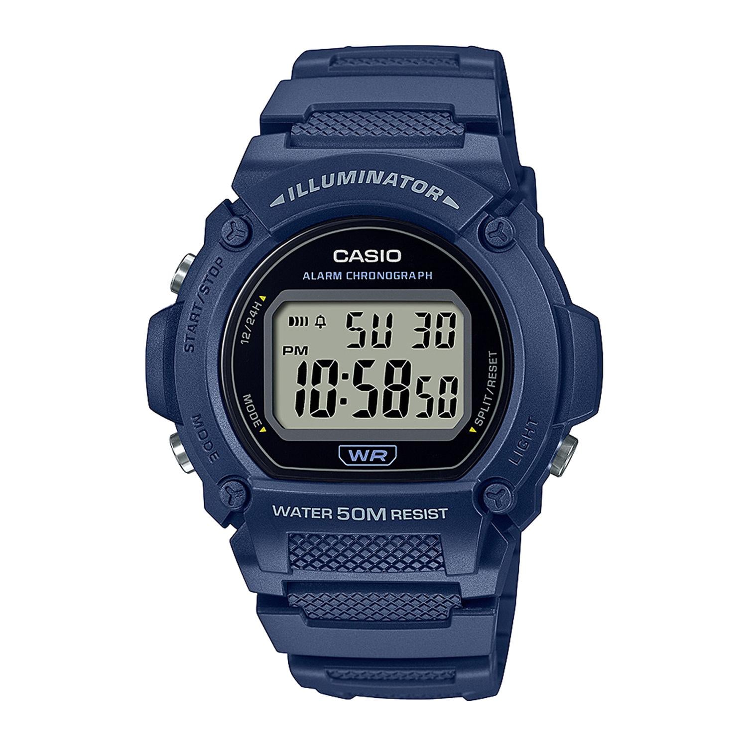 RELOJ CASIO HOMBRE W-219H-2AVDF - 1