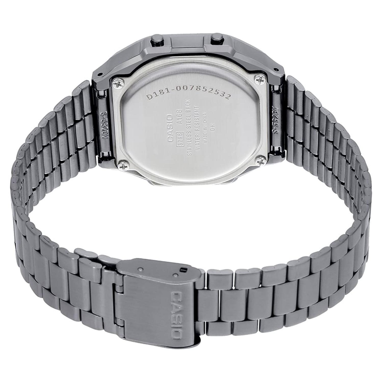 RELOJ CASIO UNISEX A168WGG-1ADF - 4