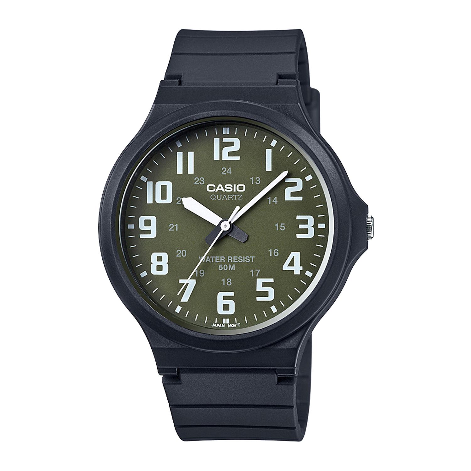 RELOJ CASIO HOMBRE MW-240-3BVDF - 1