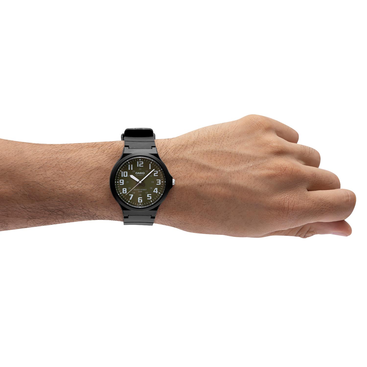 RELOJ CASIO HOMBRE MW-240-3BVDF - 4