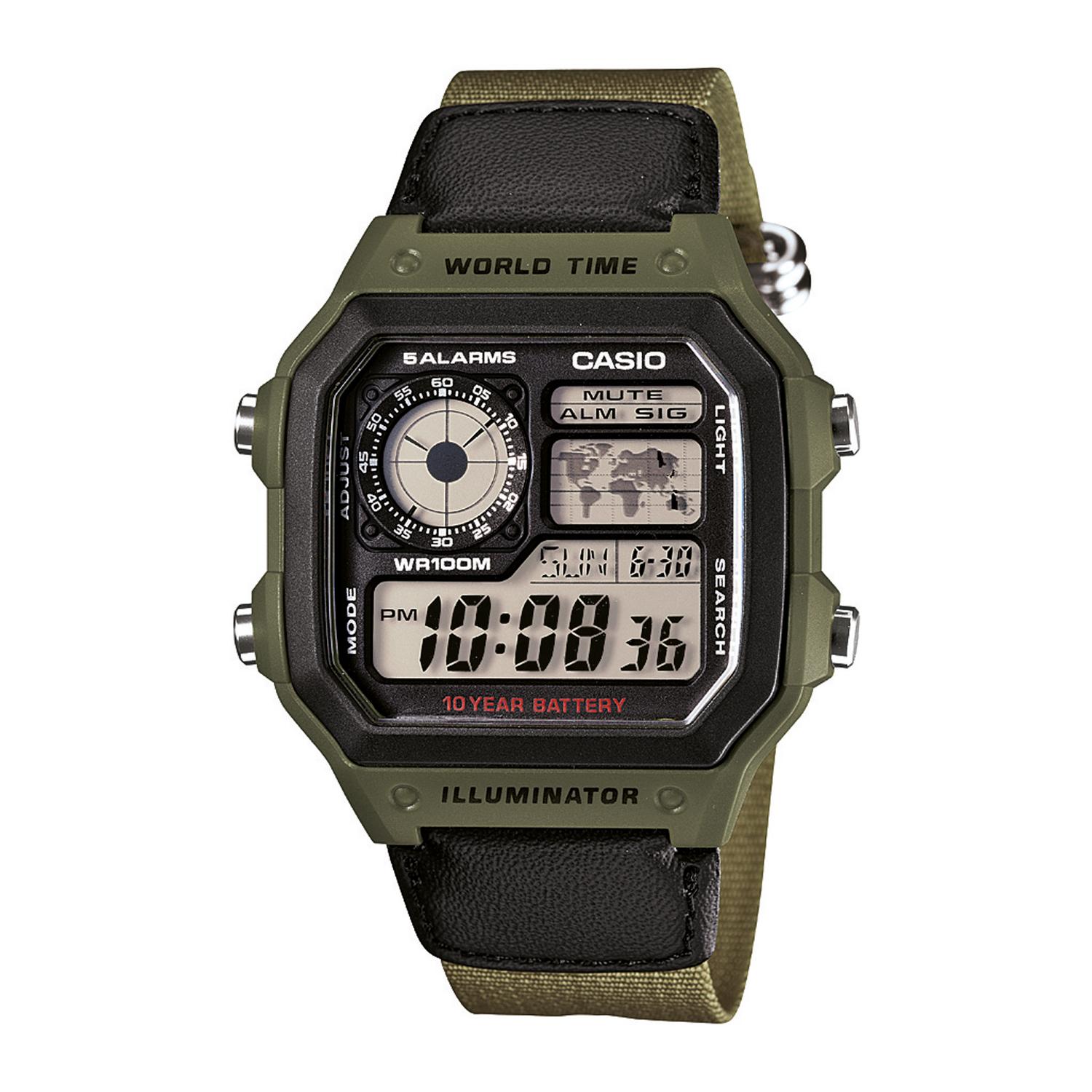 RELOJ CASIO HOMBRE AE-1200WHB-3BVDF - 1