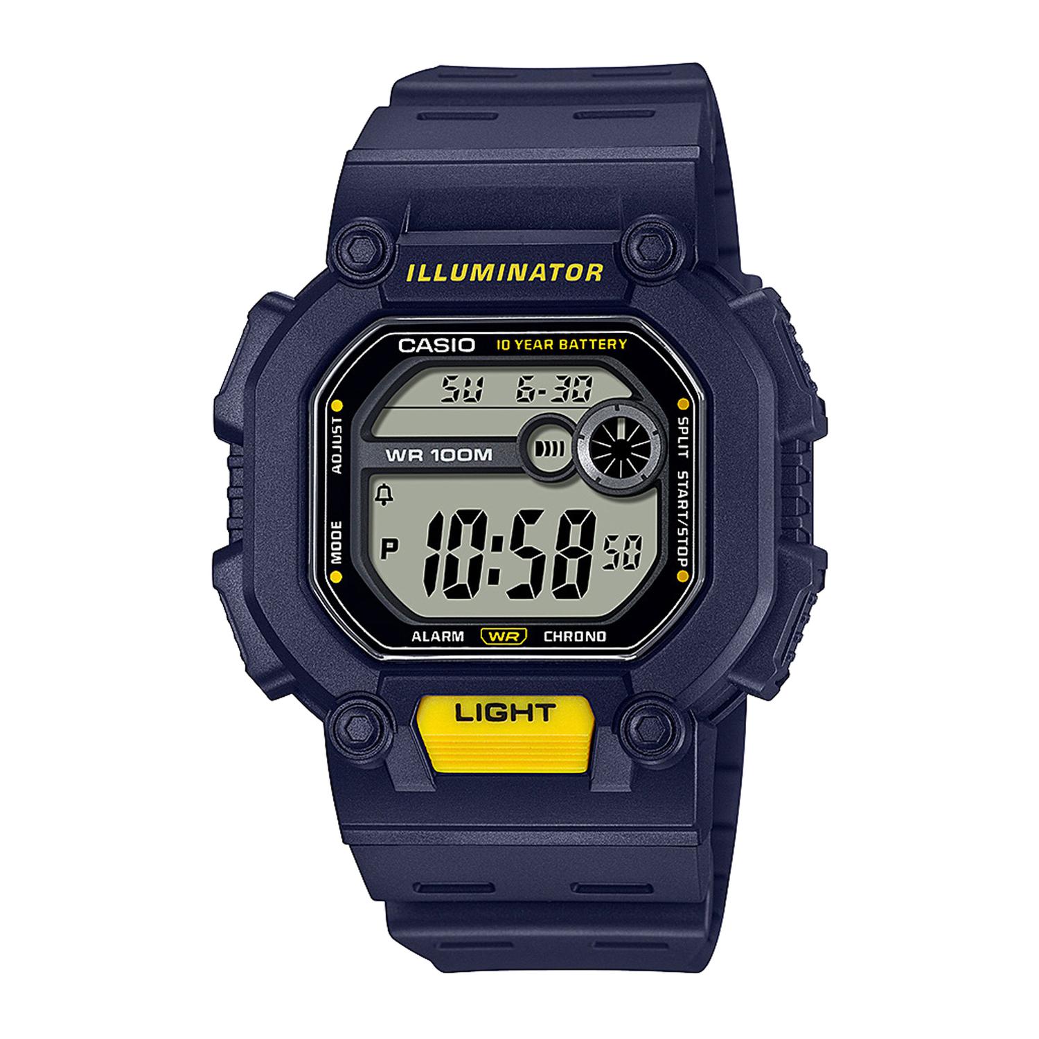 RELOJ CASIO HOMBRE W-737H-2AVDF - 1