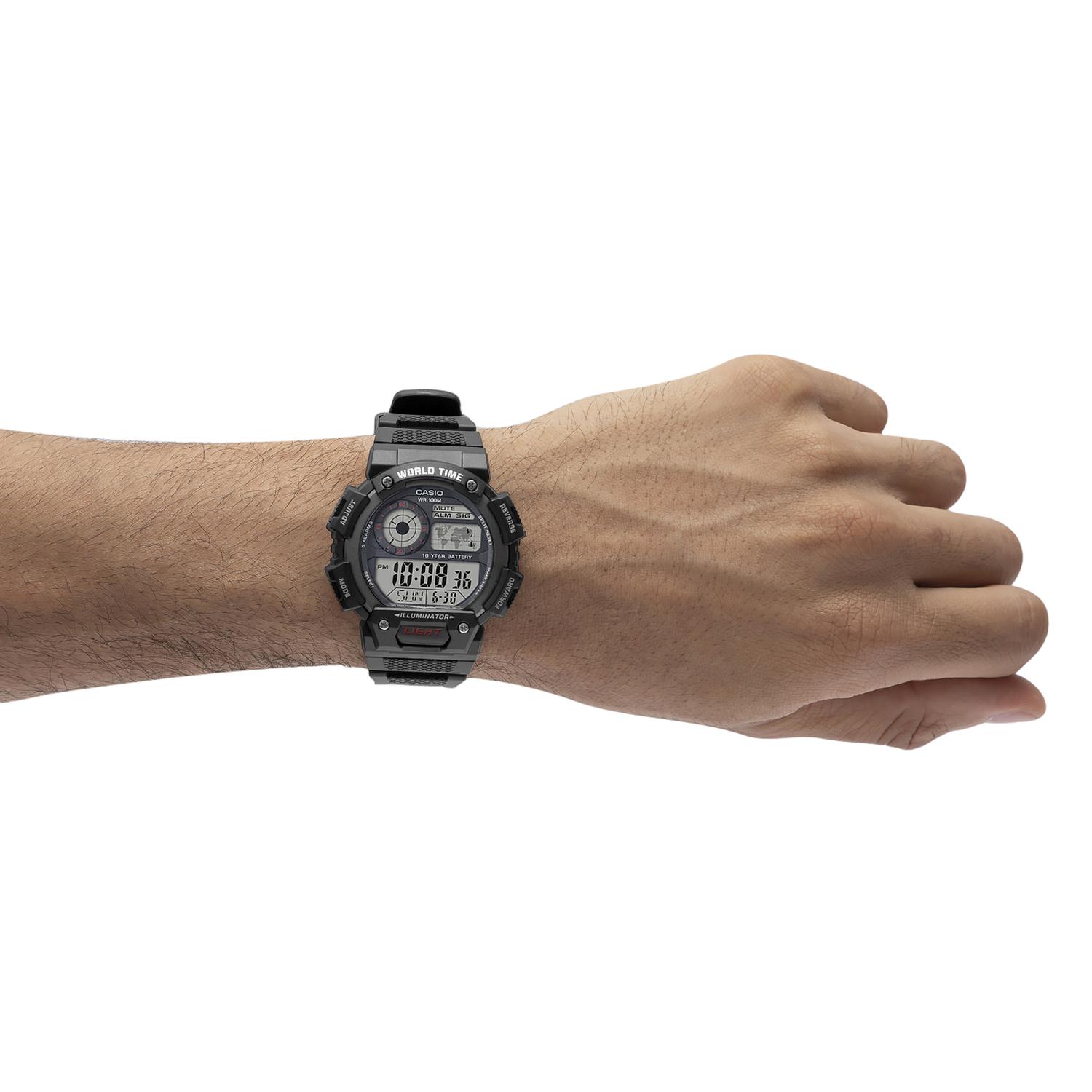 RELOJ CASIO HOMBRE AE-1400WH-1AVDF - 4
