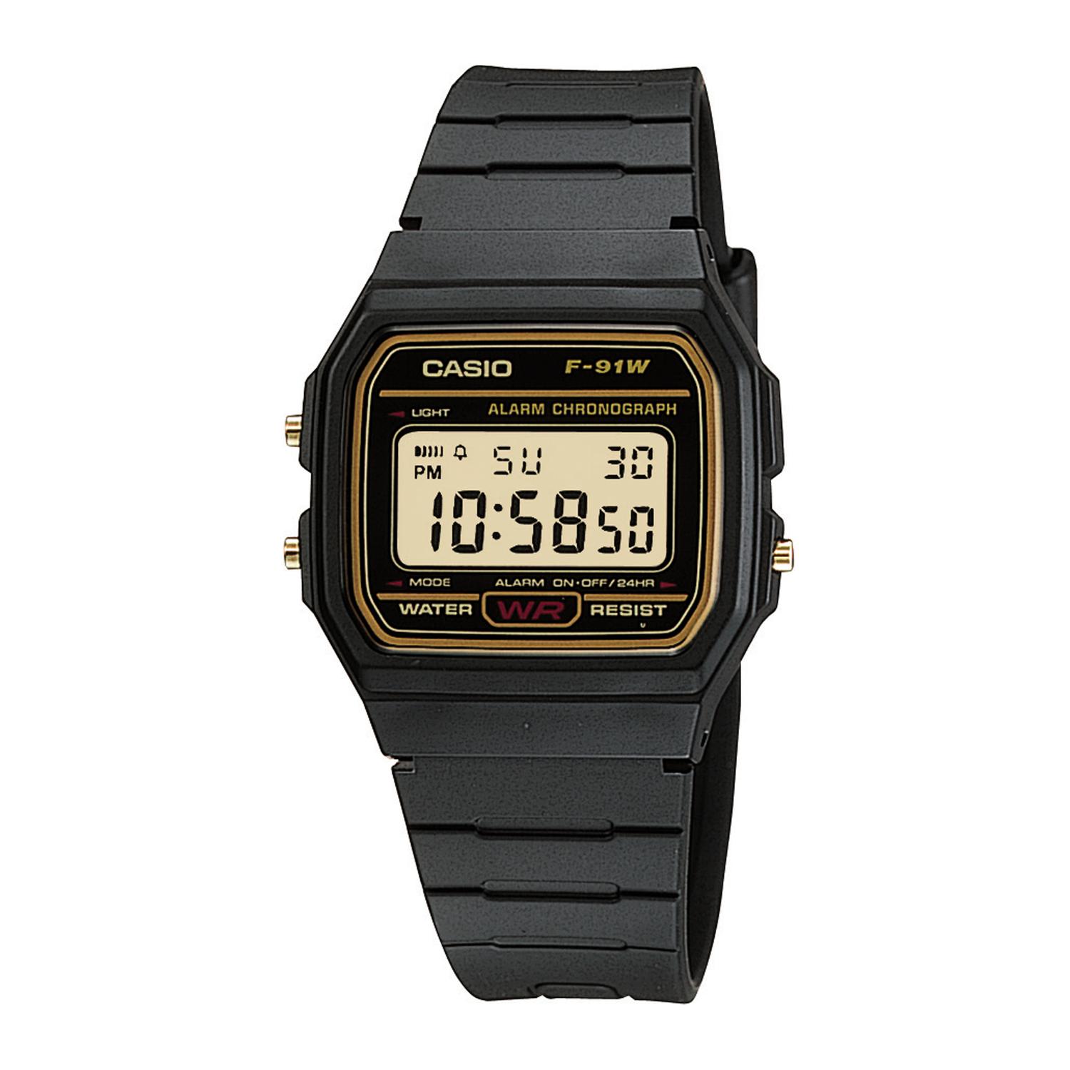 RELOJ CASIO HOMBRE F-91WG-9QDF - 1