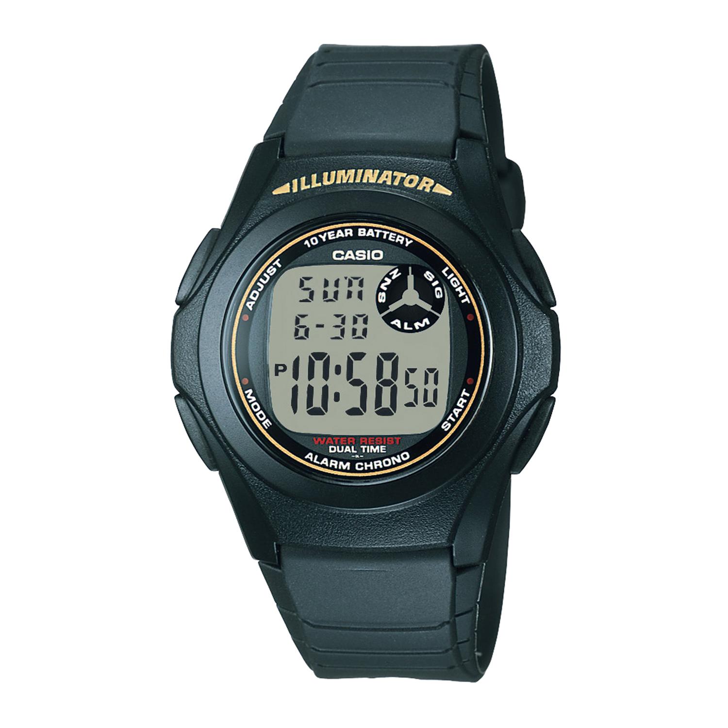 RELOJ CASIO HOMBRE F-200W-9ADF - 1