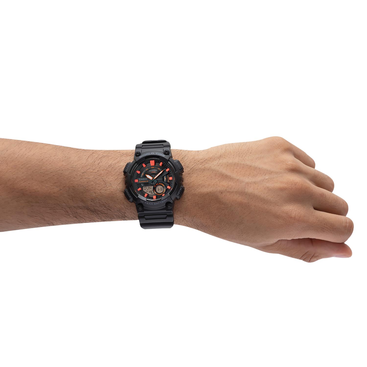 RELOJ CASIO HOMBRE AEQ-110W-1A2VDF - 4