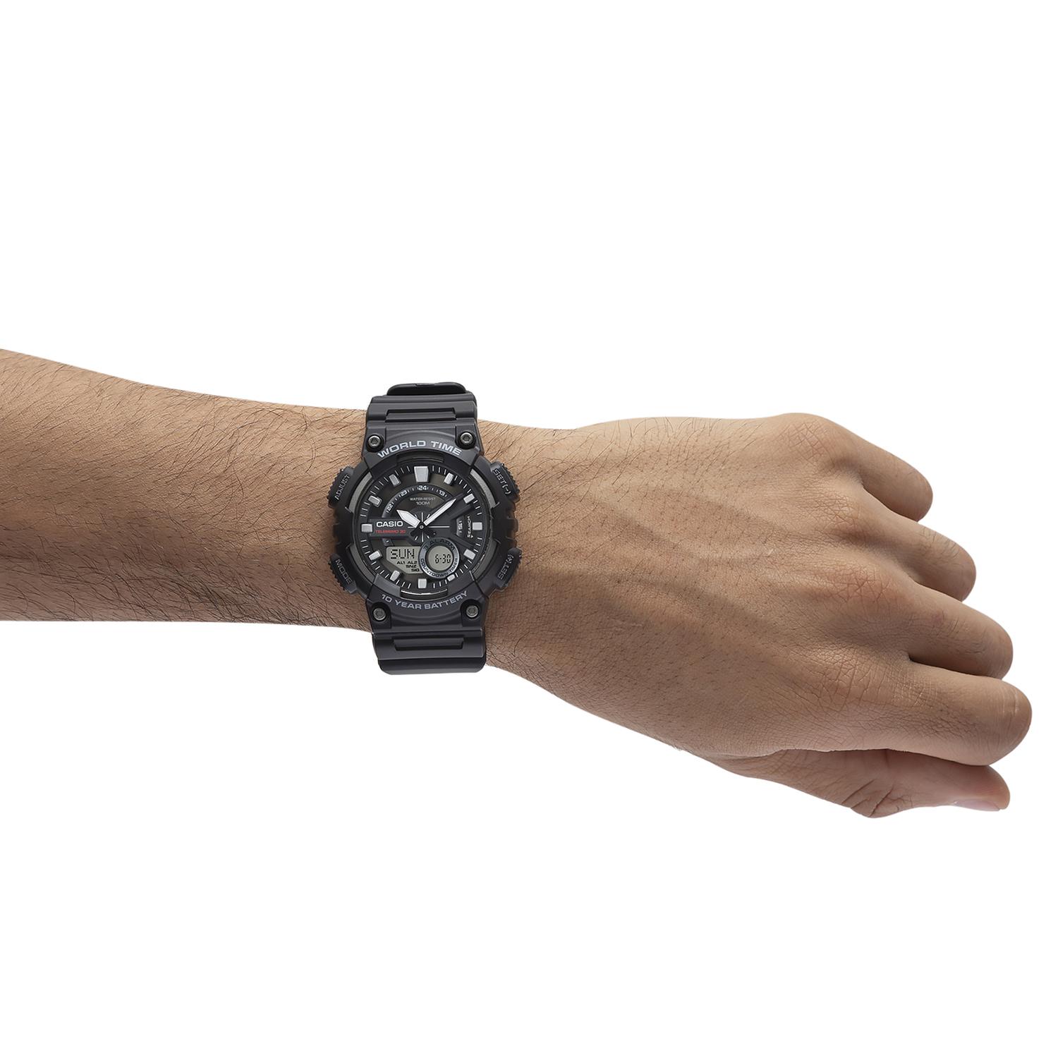 RELOJ CASIO HOMBRE AEQ-110W-1AVDF - 4