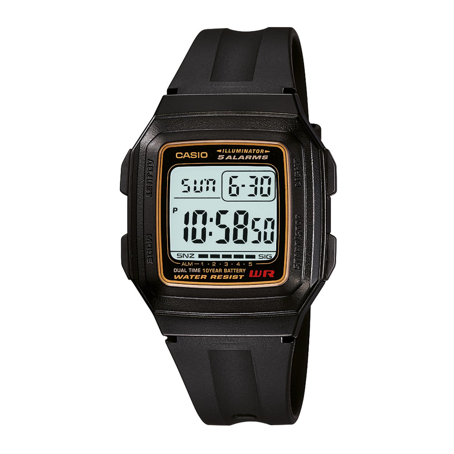 RELOJ CASIO HOMBRE F-201WA-9ADF - 1