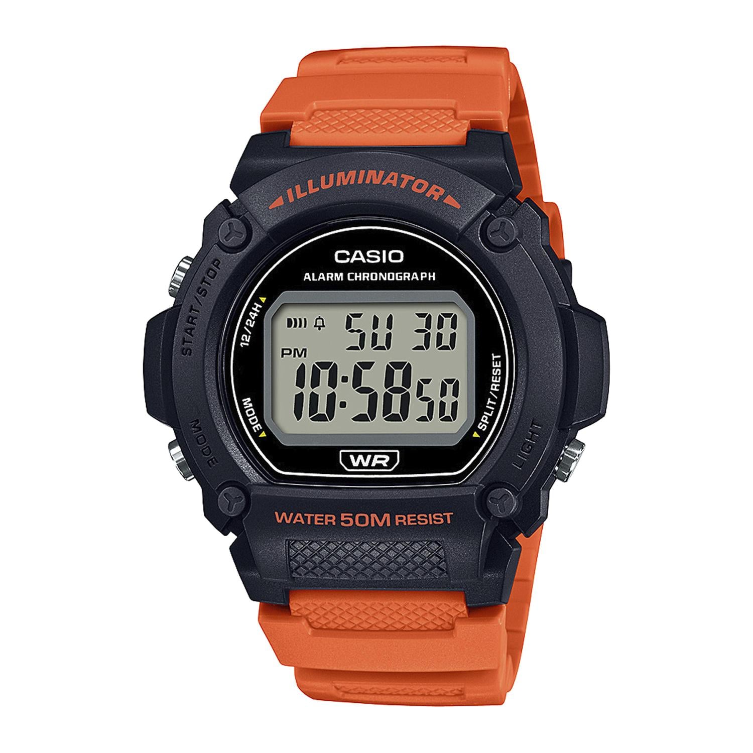 RELOJ CASIO HOMBRE W-219H-4AVDF - 1
