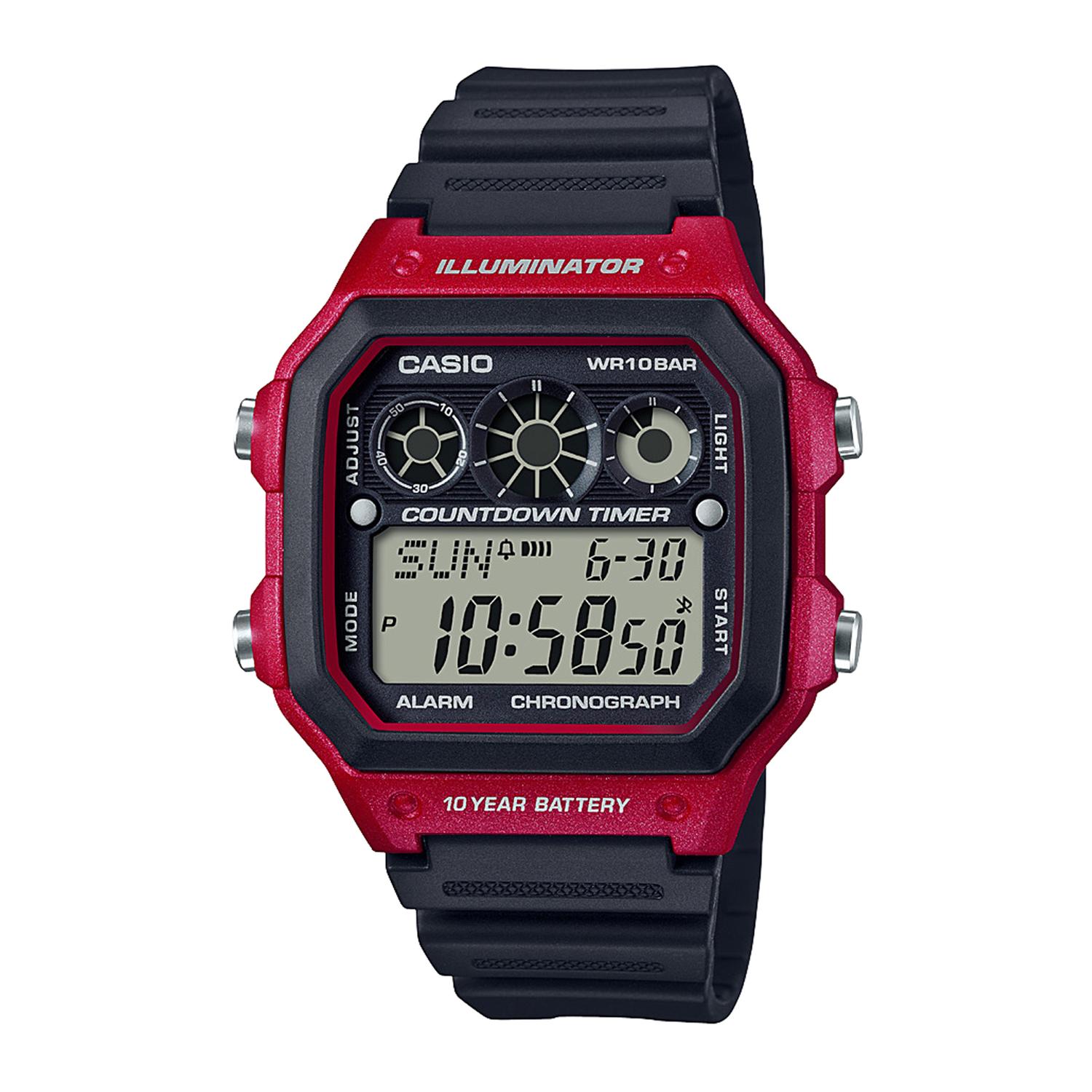 RELOJ CASIO HOMBRE AE-1300WH-4AVDF - 1