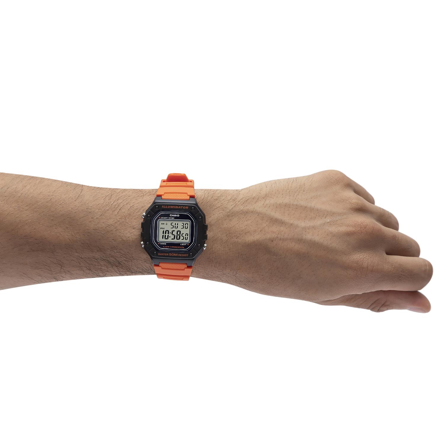 RELOJ CASIO HOMBRE W-218H-4B2VDF - 4