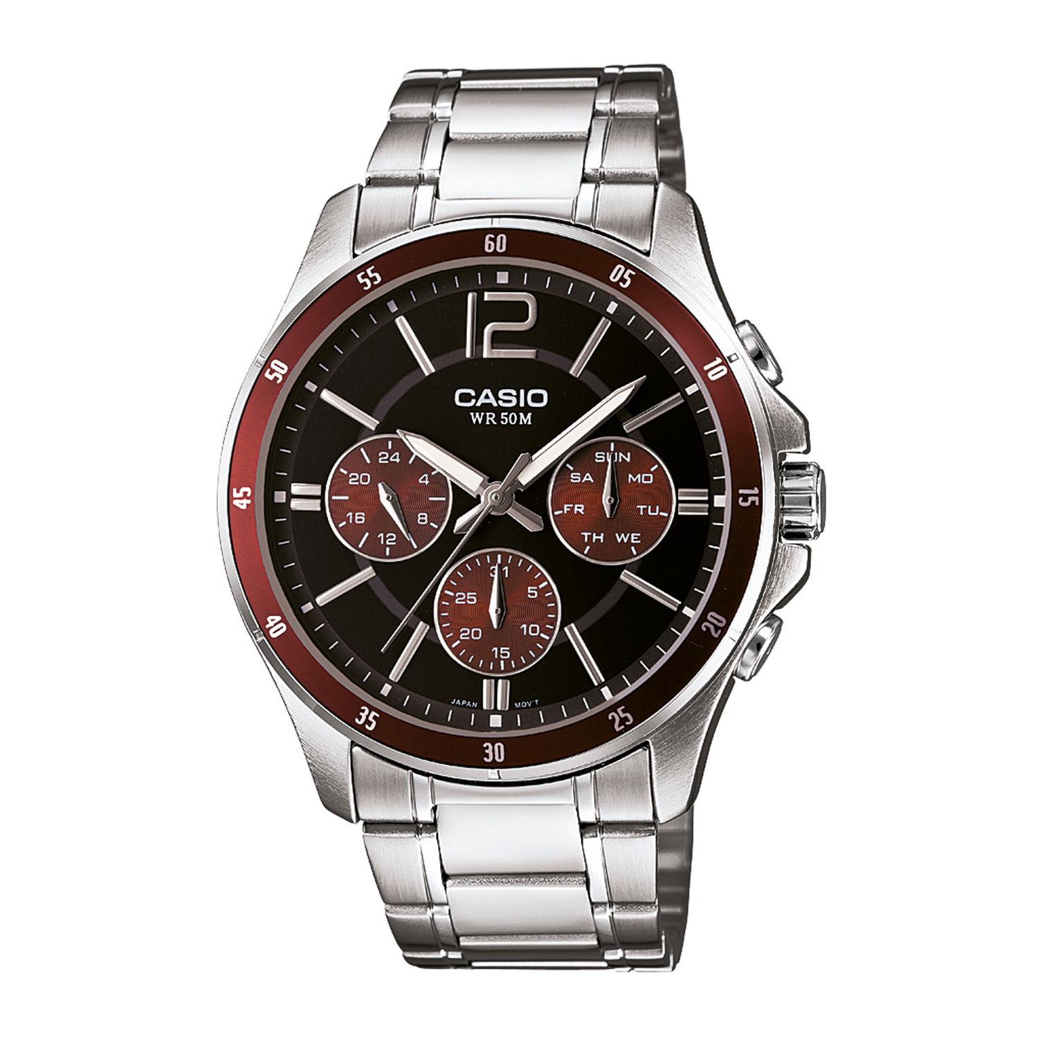 RELOJ CASIO HOMBRE MTP-1374D-5AVDF - 1
