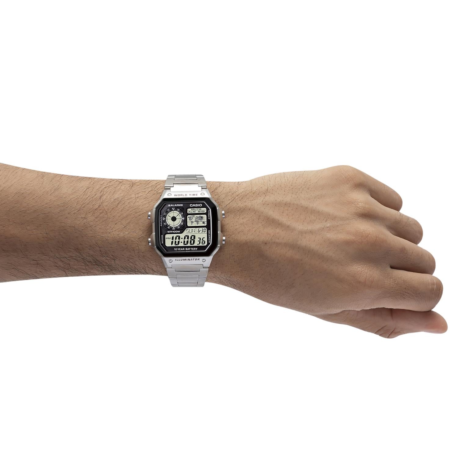 RELOJ CASIO HOMBRE AE-1200WHD-1AVDF - 4
