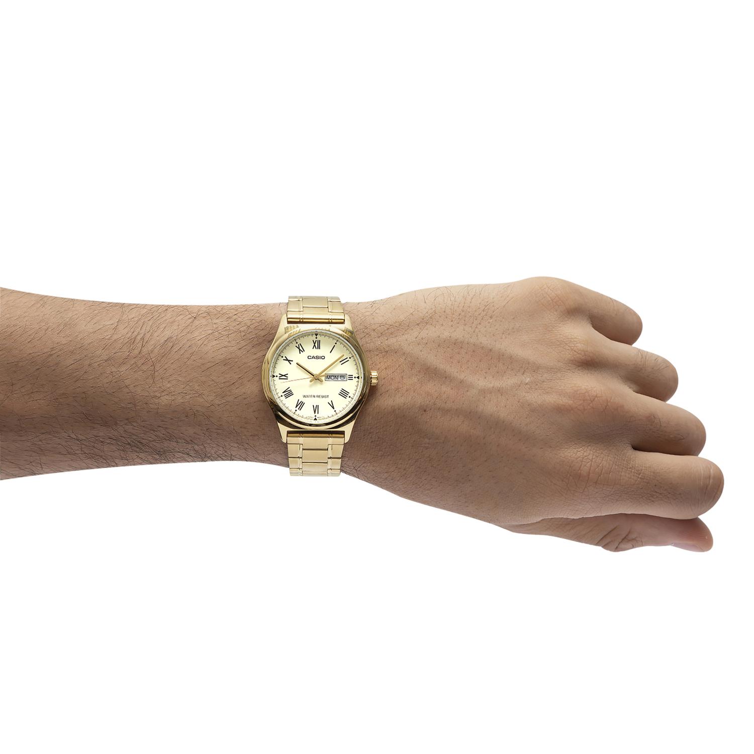 RELOJ CASIO HOMBRE MTP-V006G-9BUDF - 4