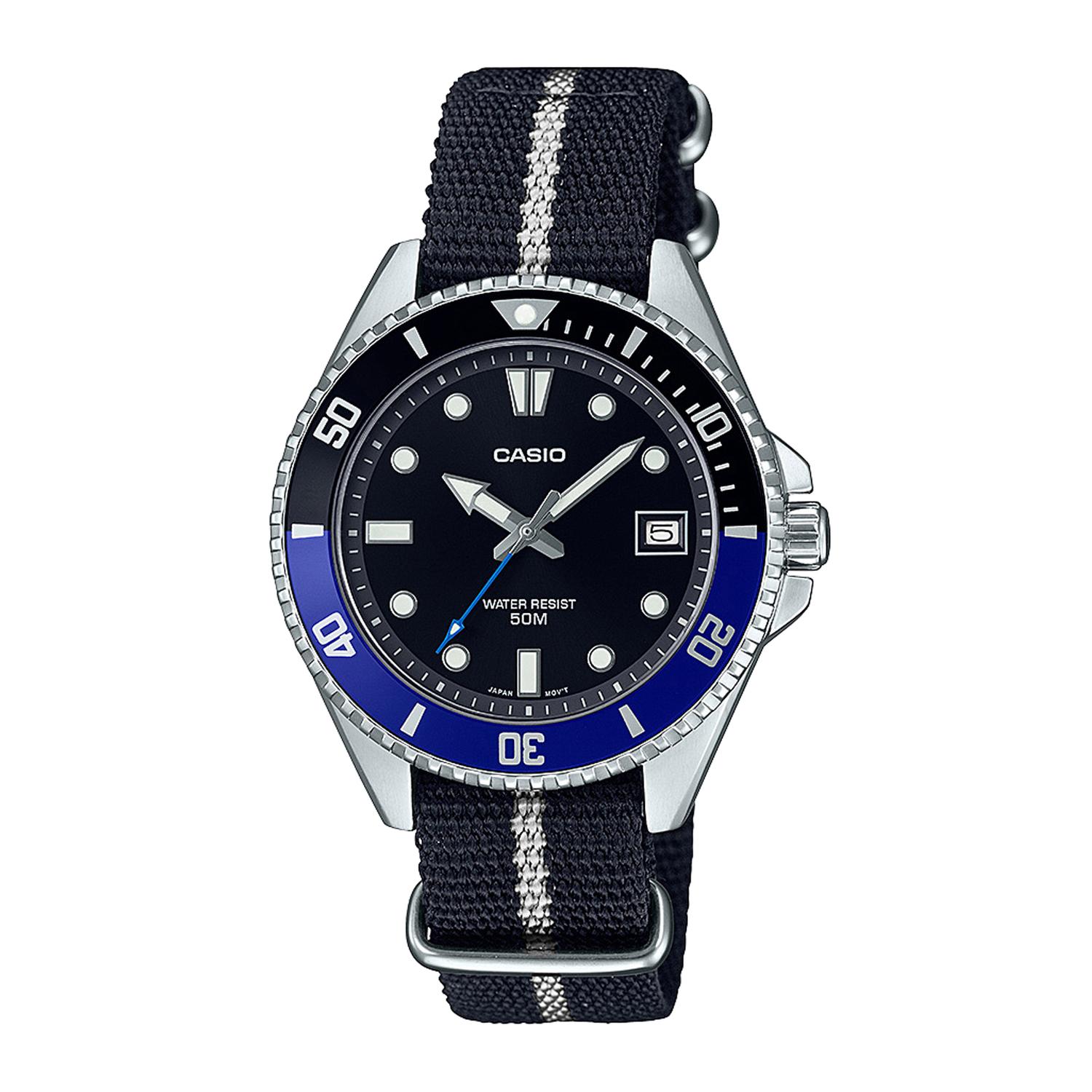 RELOJ CASIO HOMBRE MDV-10C-1A2VDF - 1