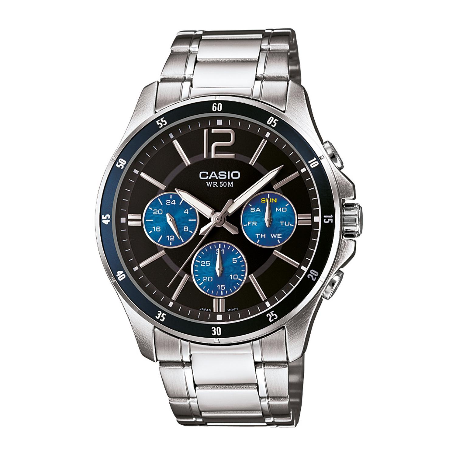 RELOJ CASIO HOMBRE MTP-1374D-2AVDF - 1