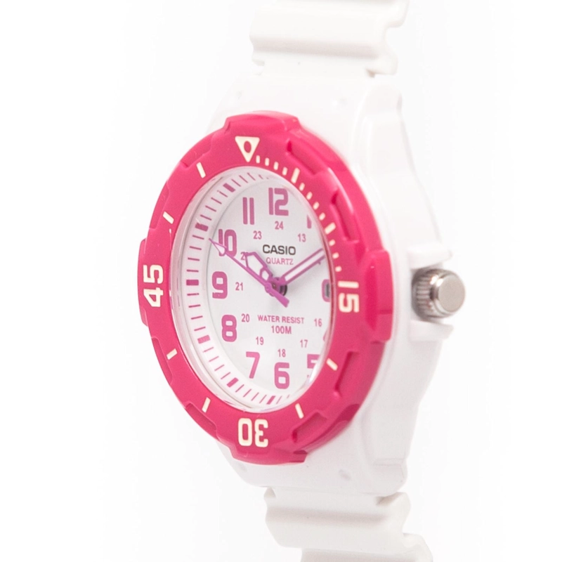 RELOJ DE PULSERA CASIO LRW-200H-4BVDF RESINA JUVENIL ROSADO - 2
