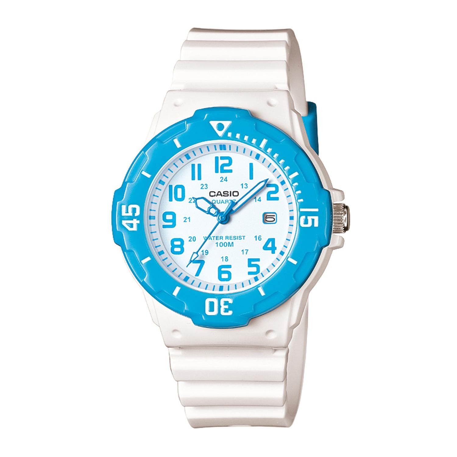 RELOJ DE PULSERA CASIO LRW-200H-2BVDF RESINA JUVENIL BLANCO - 1