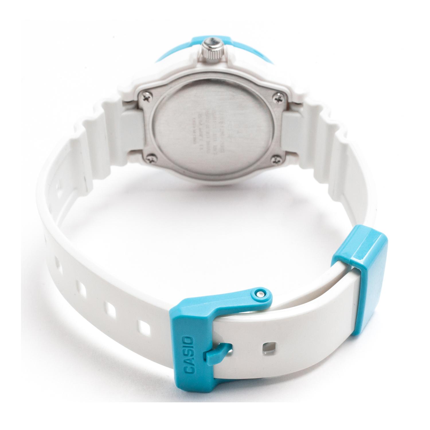 RELOJ DE PULSERA CASIO LRW-200H-2BVDF RESINA JUVENIL BLANCO - 3