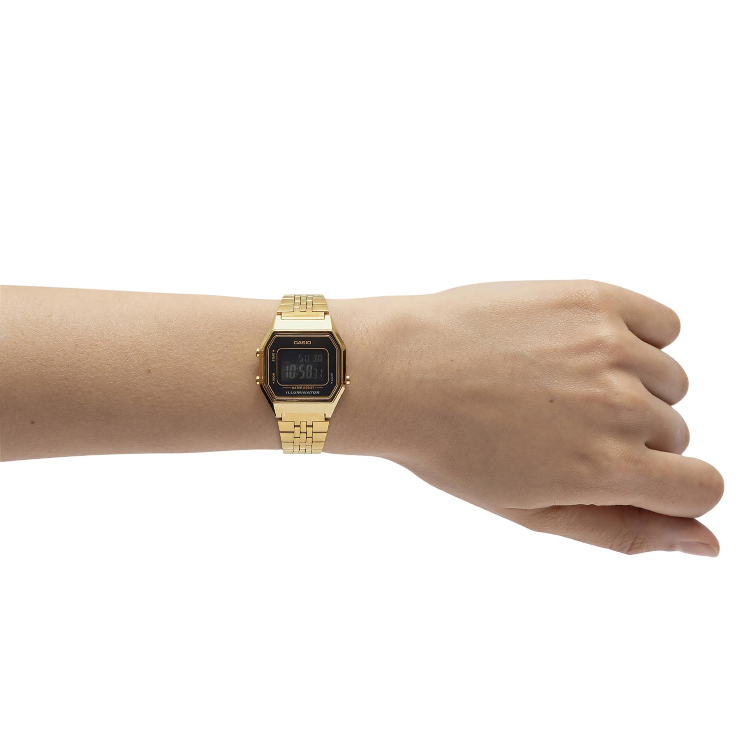RELOJ MUJER CASIO LA680WGA-1BDF - 4