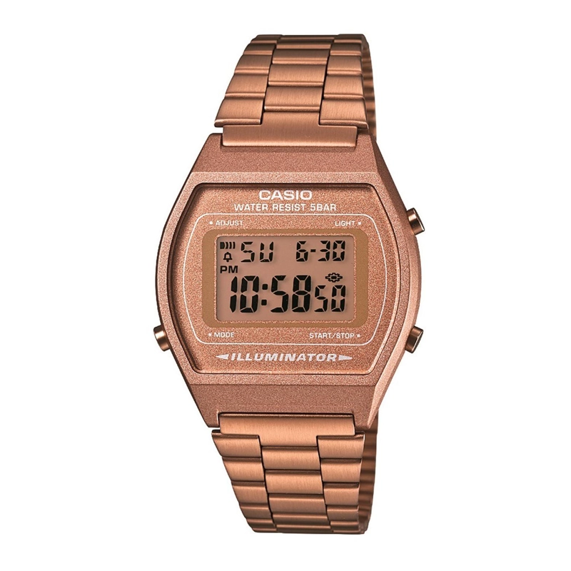 RELOJ DE PULSERA CASIO B640WC-5ADF RESINA UNISEX ORO ROSA - 1