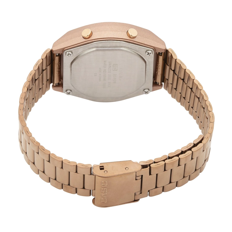 RELOJ DE PULSERA CASIO B640WC-5ADF RESINA UNISEX ORO ROSA - 3