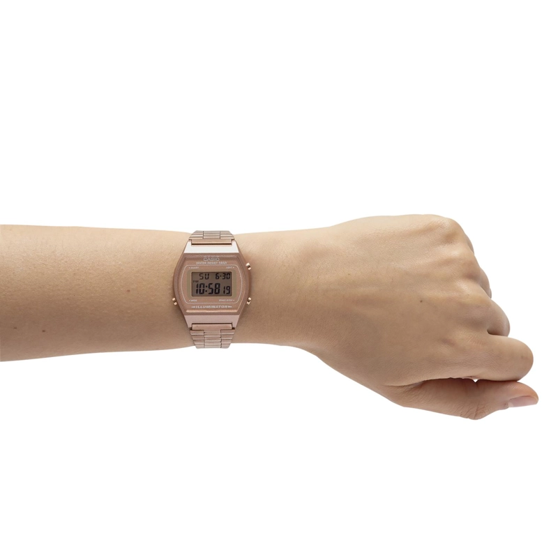 RELOJ DE PULSERA CASIO B640WC-5ADF RESINA UNISEX ORO ROSA - 4